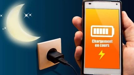 Усі телефони з літієвою батареєю безпечно заряджати протягом ночі