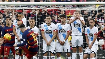 "Депортиво" сумел дать бой "Барселоне" (Фото)