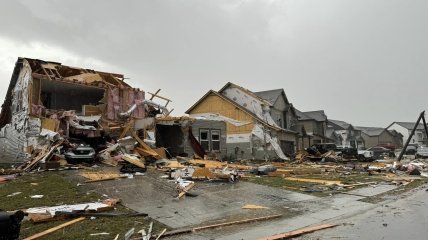 Последствия урагана в США