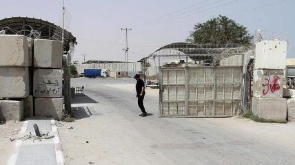 Израиль закрыл КПП на границе с Сектором Газа