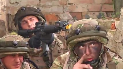 Военных Грузии готовят к совместным операциям с НАТО (Видео)