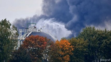 Взрыв на немецком заводе BASF (Видео)
