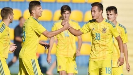 Украина U-17 в меньшинстве убедительно переиграла Болгарию