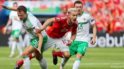 Результат матча Уэльс - Северная Ирландия 1:0 на Евро-2016