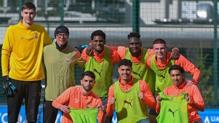 "Шахтер" готовится к матчу