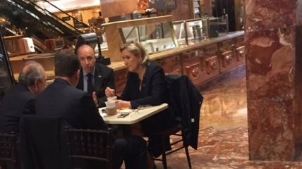 Марин Ле Пен заметили в штабе Трампа 