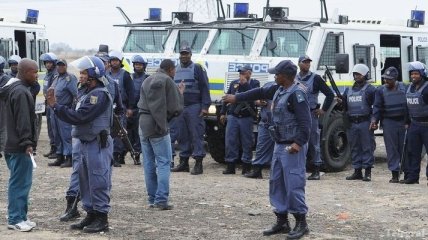 Против бастующих шахтеров в ЮАР направлены войска