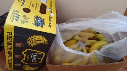 "Піду покажу нашим дітям банани", - фото з таким підписом виставив у коментарях один з прийомних батьків. Фото Сергія Самарцева.