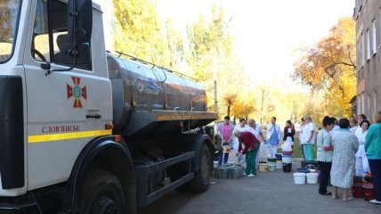 В Донецкой области люди восьмые сутки без воды