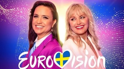 Ведущие Евровидения 2024 - Петра Меде и Малин Акерман