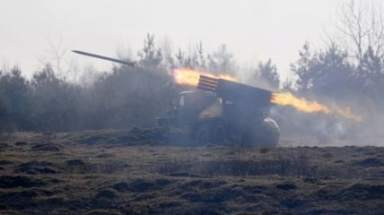 Боевики планируют перебросить в Горловку отведенные "Грады"