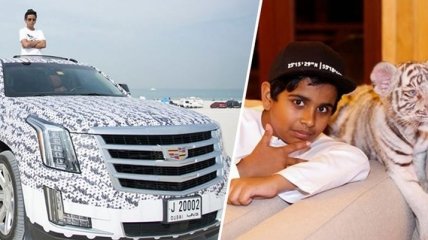 Самый молодой богач Дубая: Роскошная жизнь 15-летнего парня (Фото)