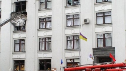 ОБСЕ: В Луганскую ОДА попали неуправляемые ракеты