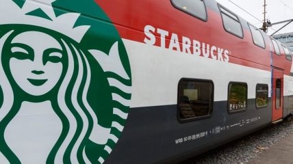 В Швейцарии появится первый поезд-кофейня Starbucks