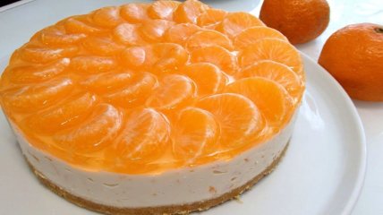 Мандариновий чизкейк: ніжність і свято в кожному шматочку (відео)