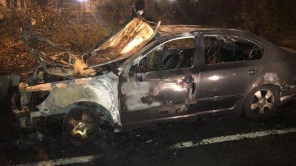 В Одессе сожгли авто руководителя местной таможни: видео