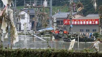 Наводнение в Японии: эвакуированы свыше 200 тысяч человек
