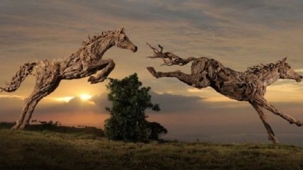 Невероятно реалистичные скульптуры из дерева, от которых по коже бегут мурашки (Фото)