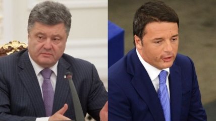 Что Порошенко обсудил с премьером Италии?