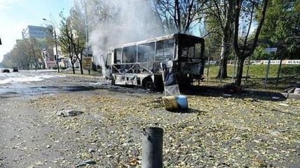 Донецкая ОГА: Из-за попадания снаряда в маршрутку погибли 6 человек