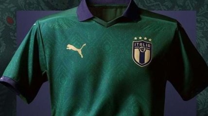 Ренесанс: сборная Италии представила зеленую форму (Фото, Видео)