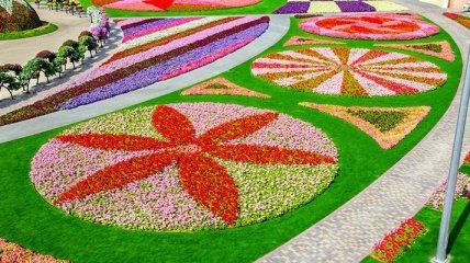 Эстетический восторг: красочные снимки из чудо-сада Дубай (Фото)