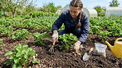 Что нужно сделать весной на клубничнике