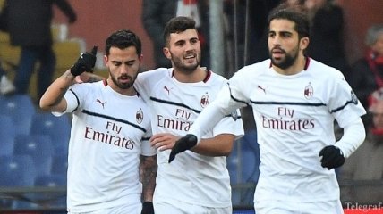 Милан поднялся в зону Лиги чемпионов