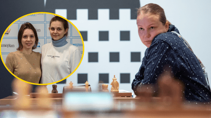 Валентина Гунина и сестры Анна и Мария Музычук