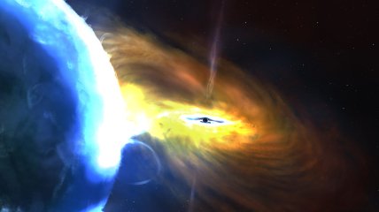 "Напад" чорної діри: зафіксовано найпотужніший космічний вибух
