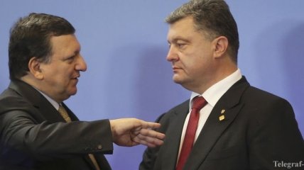 Порошенко обсудил с Баррозу гуманитарную помощь для Донбасса