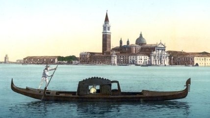 Венеция на цветных открытках 1890-го года (Фото)