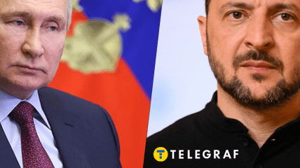 Владимир Путин и Владимир Зеленский
