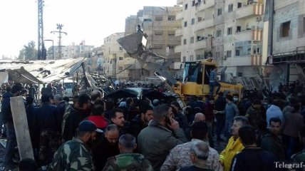Число жертв в результате теракта в Дамаске достигло 60 человек