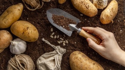 Картофель нуждается в полезных микроэлементах