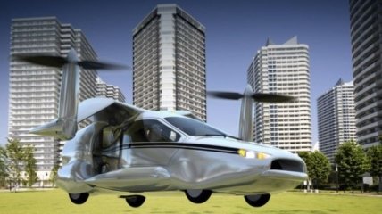 Летающий автомобиль от Terrafugia (Видео)