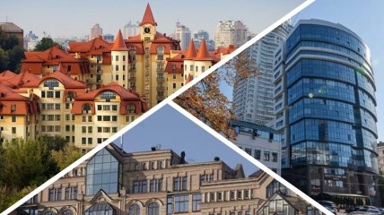 Элитная недвижимость в Киеве. Коллаж