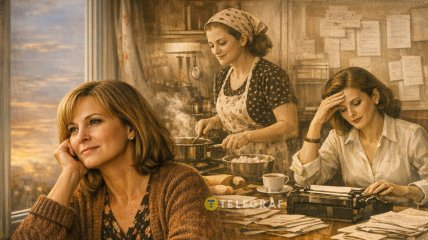 Женщина вспоминает свою молодость