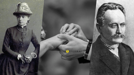 Іван Франко з дружиною Ольгою Хоружинською