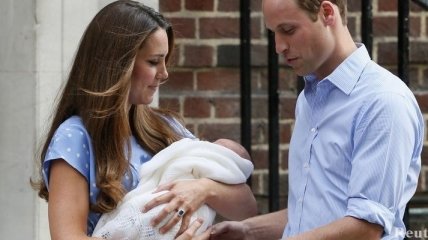 Сегодня состоится крещение правнука Елизаветы II принца Джорджа