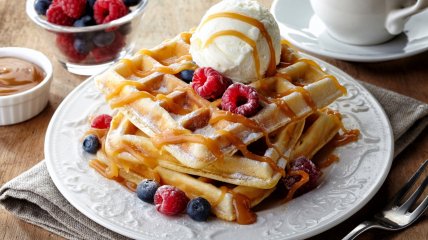 Сладкие вафли