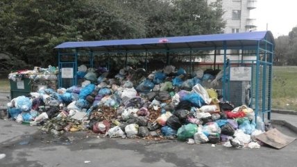 На трассе Киев-Чоп полицейские остановили фуры со львовским мусором