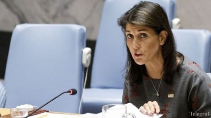 Хейли обвинила РФ и Иран в дезинформации о событиях в Сирии