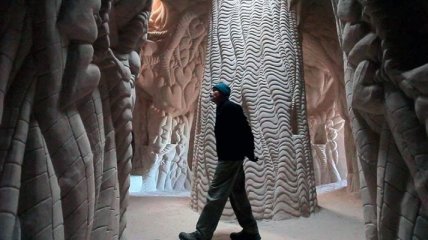 Рукотворные пещеры от Ра Полетта в Нью-Мексико (Фото)
