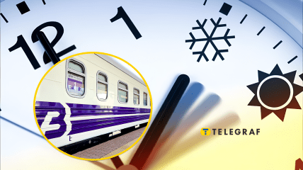 Украина переходит на зимнее время