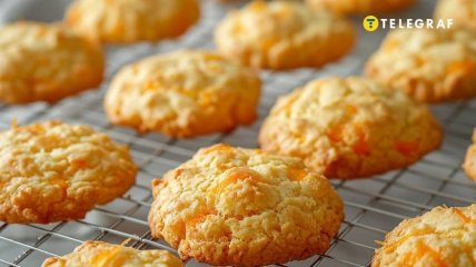 Сырное печенье имеет приятный аромат и нежный вкус (изображение создано с помощью ИИ)