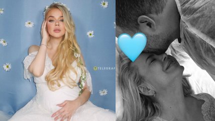 Алина Гросу с мужем