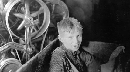 Работающие дети в Америке начала XX века (Фото)