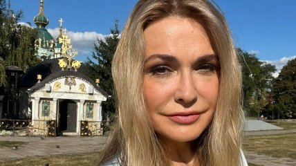 На фото - украинская актриса Ольга Сумская