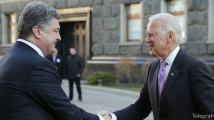 Порошенко и Байден обсудили возможность размещения миротворцев